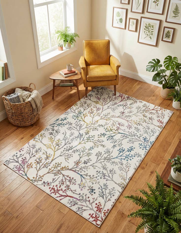 Detail image of 4' x 6' Blossom Rug