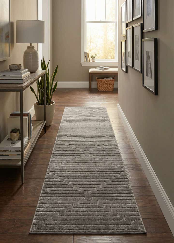 2' 7 x 12' Vogue Geo Runner Rug