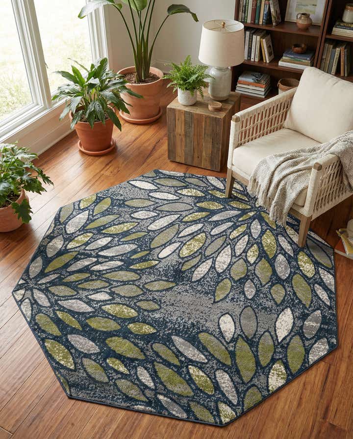 7' x 7' Charleston Octagon Rug
