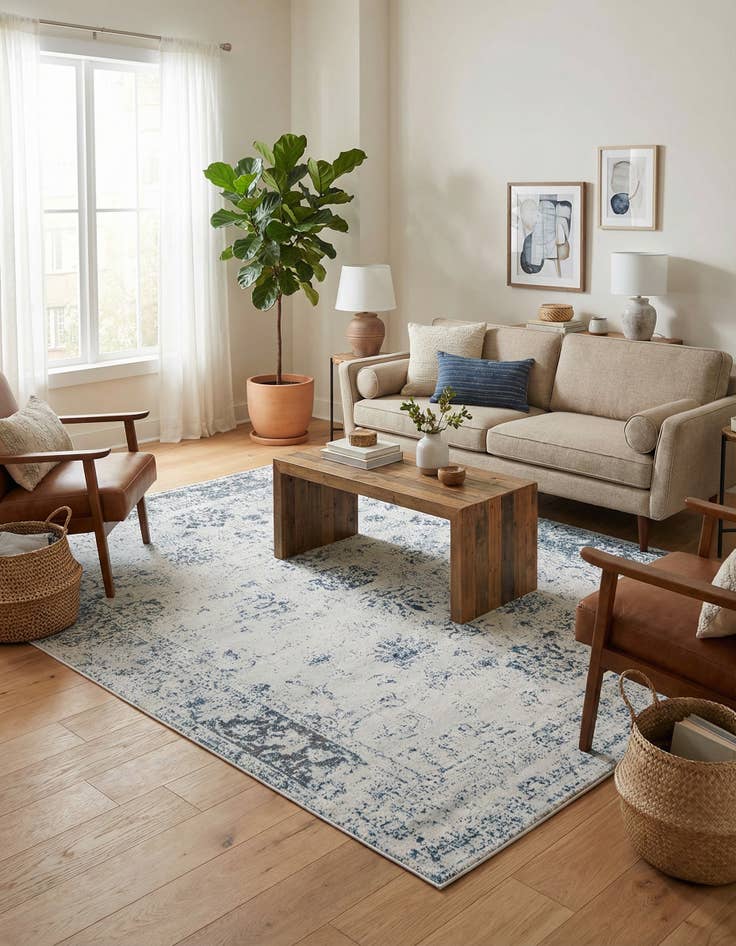 Detail image of 7' 10 x 10' Monte Carlo Rug