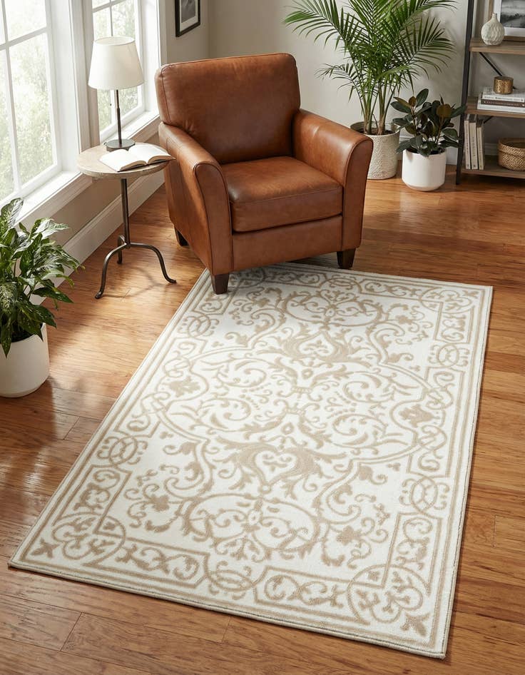 Detail image of 3' 3 x 5' 3 Hermitage Rug