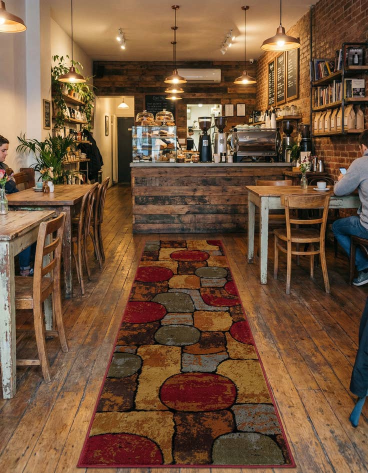 Detail image of 2' x 8' Cafe Runner Rug