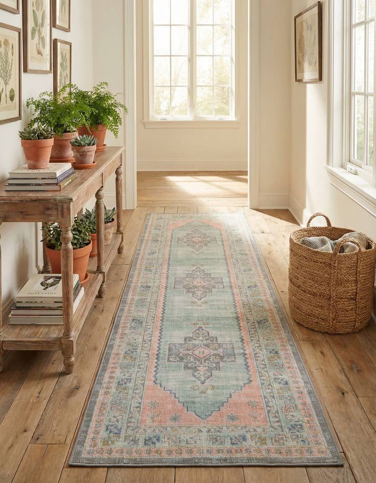 Detail image of 2' 7 x 12' Whitney Runner Rug