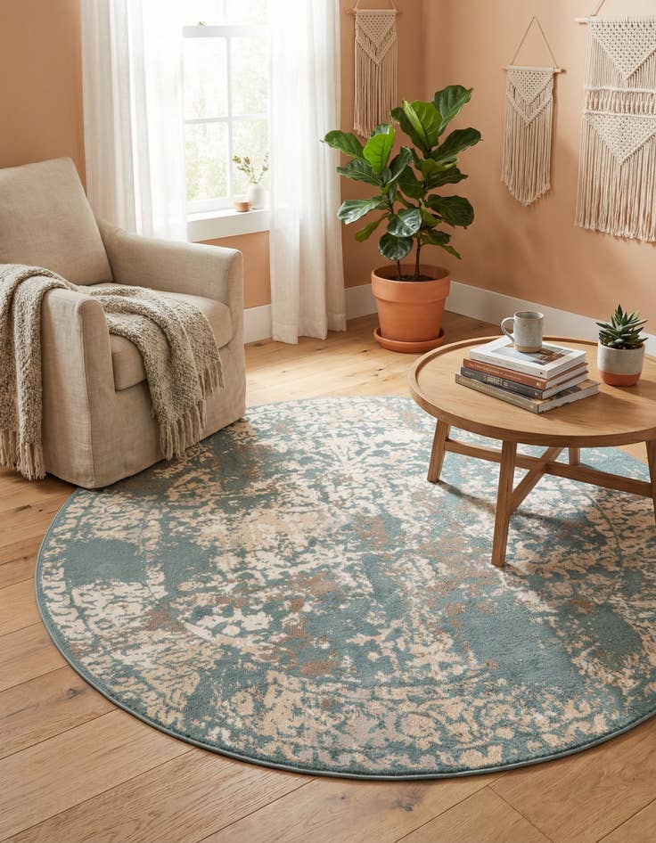 Detail image of 8' x 8' Sahara Round Rug