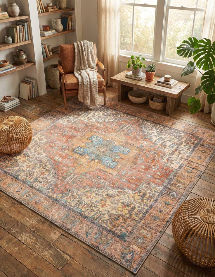 Detail image of 7' 6 x 7' 6 Timeless Square Rug