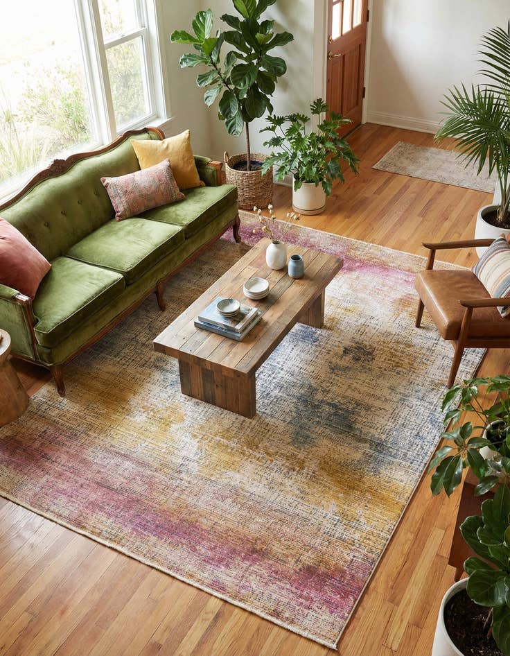 Detail image of 7' 10 x 9' 8 Deepa Rug