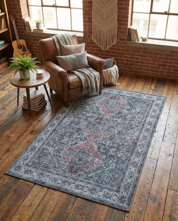 3' 6 x 5' 6 Washable Timeless Rug