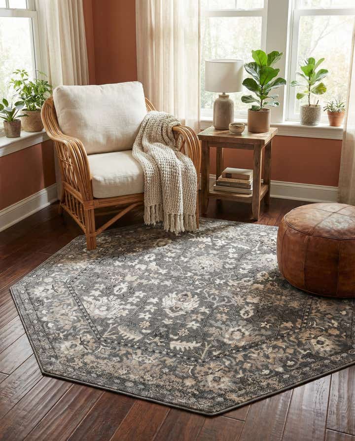 6' x 6' Oregon Octagon Rug