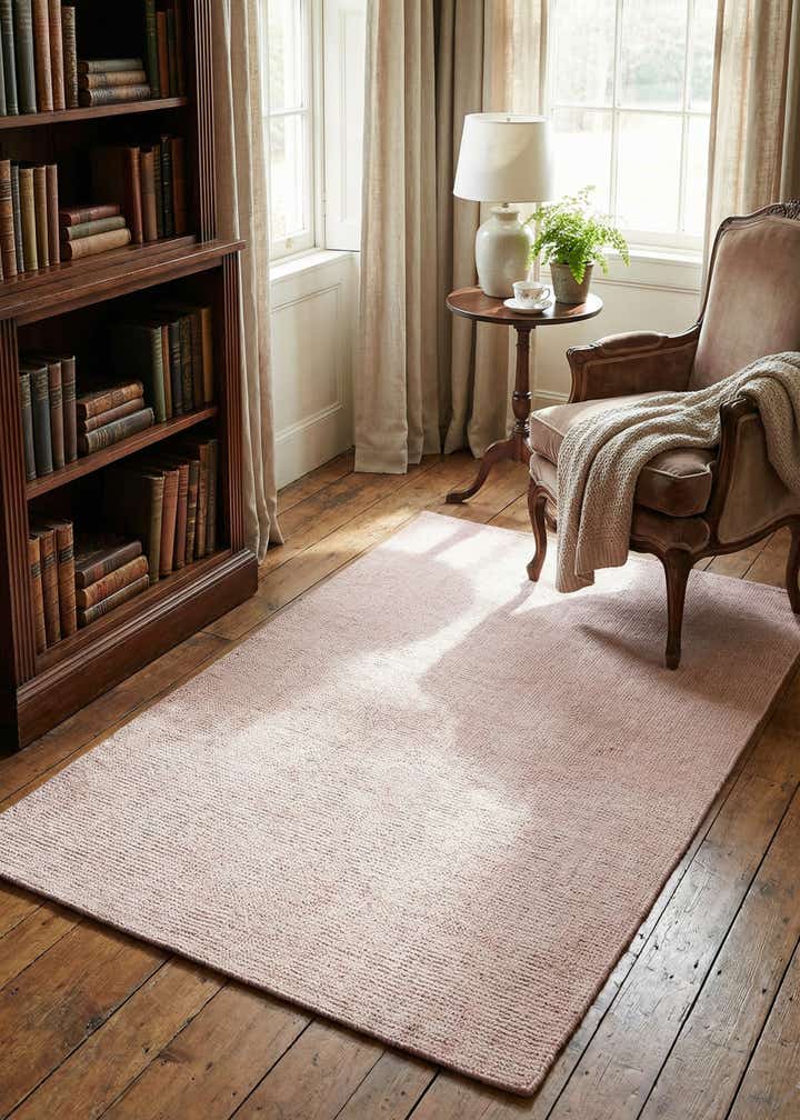 4' 1 x 6' 1 Hand Woven Jill Zarin English Manor Farmhouse Wool Rug