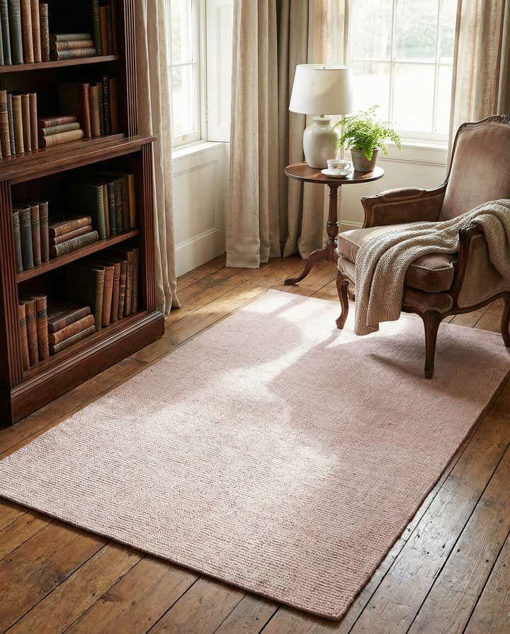 4' 1 x 6' 1 Hand Woven Jill Zarin English Manor Farmhouse Wool Rug