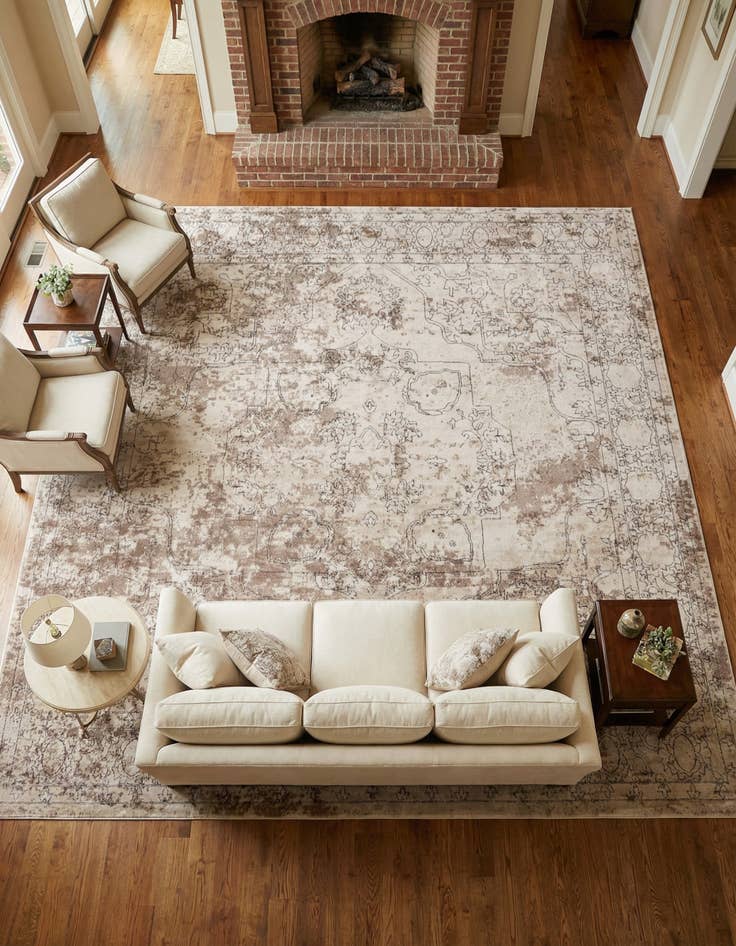 Detail image of 10' x 10' Oregon Square Rug