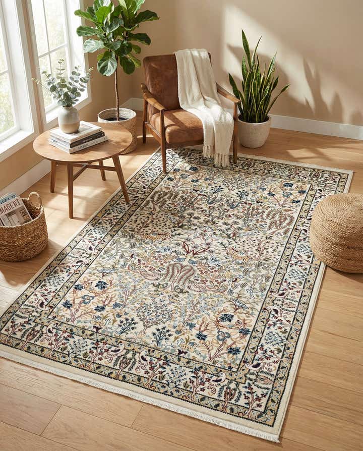 5' 3 x 8' Nain Design Rug