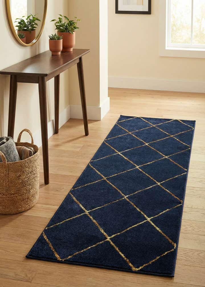 2' x 5' Vogue Geo Runner Rug