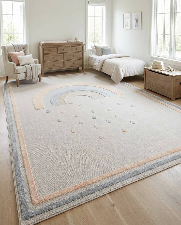 Detail image of 9' x 12' Whimsy Kids Rug