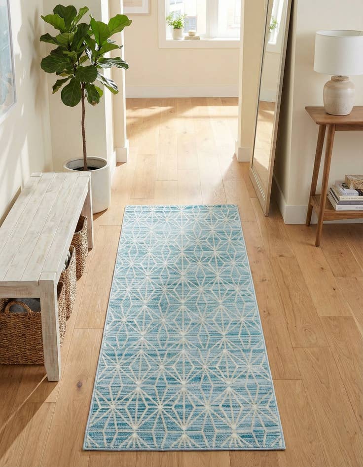 Detail image of 2' 2 x 6' Uptown Fifth Avenue Runner Rug