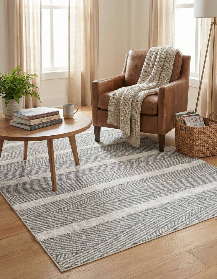 Detail image of  4' 5 x 6' Sabrina Soto Casa Madrid Rug