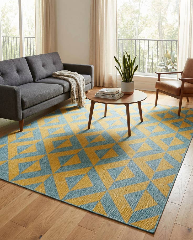 Detail image of 7' x 10' Easy-Clean Jill Zarin Napa Indoor / Outdoor Rug