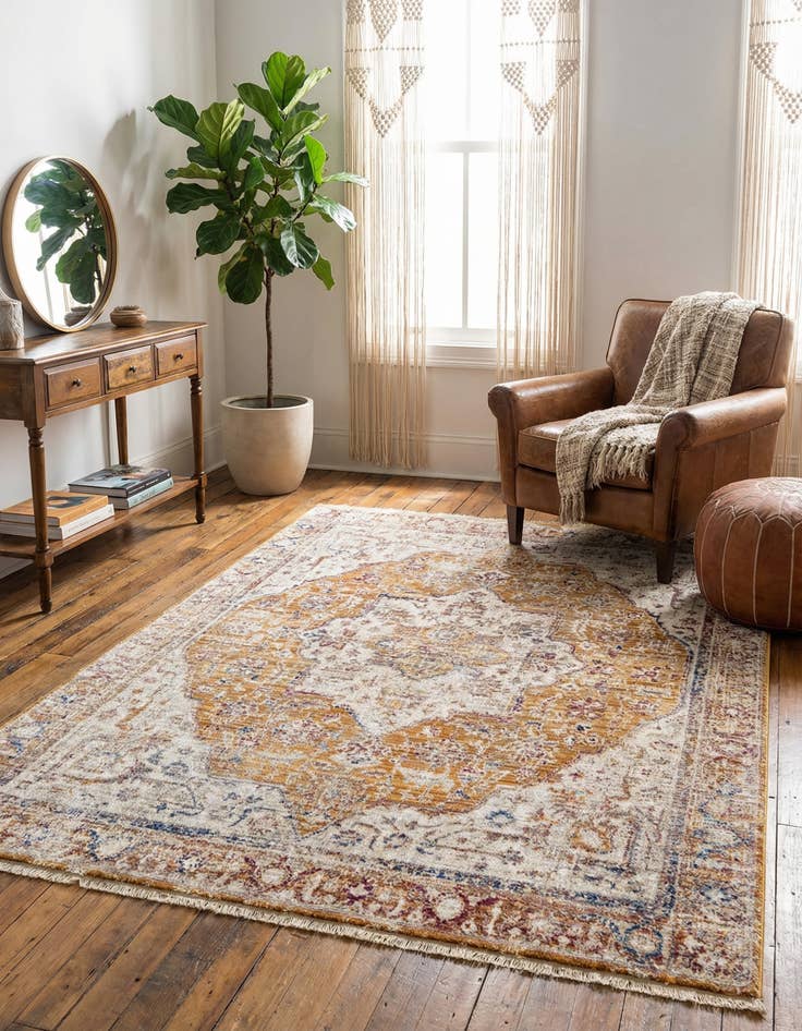 Detail image of 4' x 5' 10 Deepa Rug