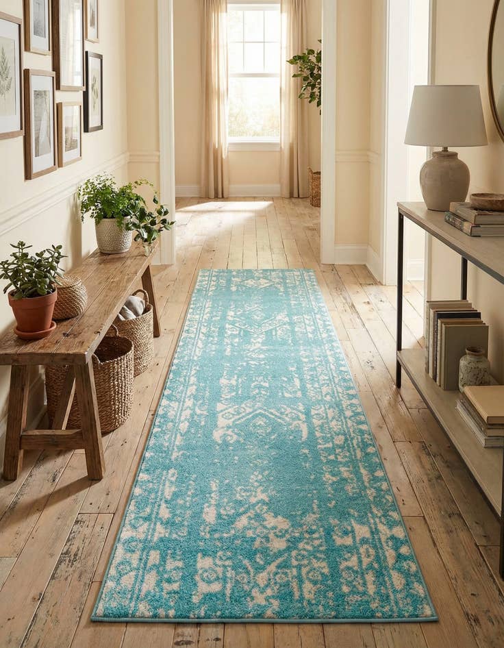 Detail image of 2' 7 x 10' Lennon Runner Rug