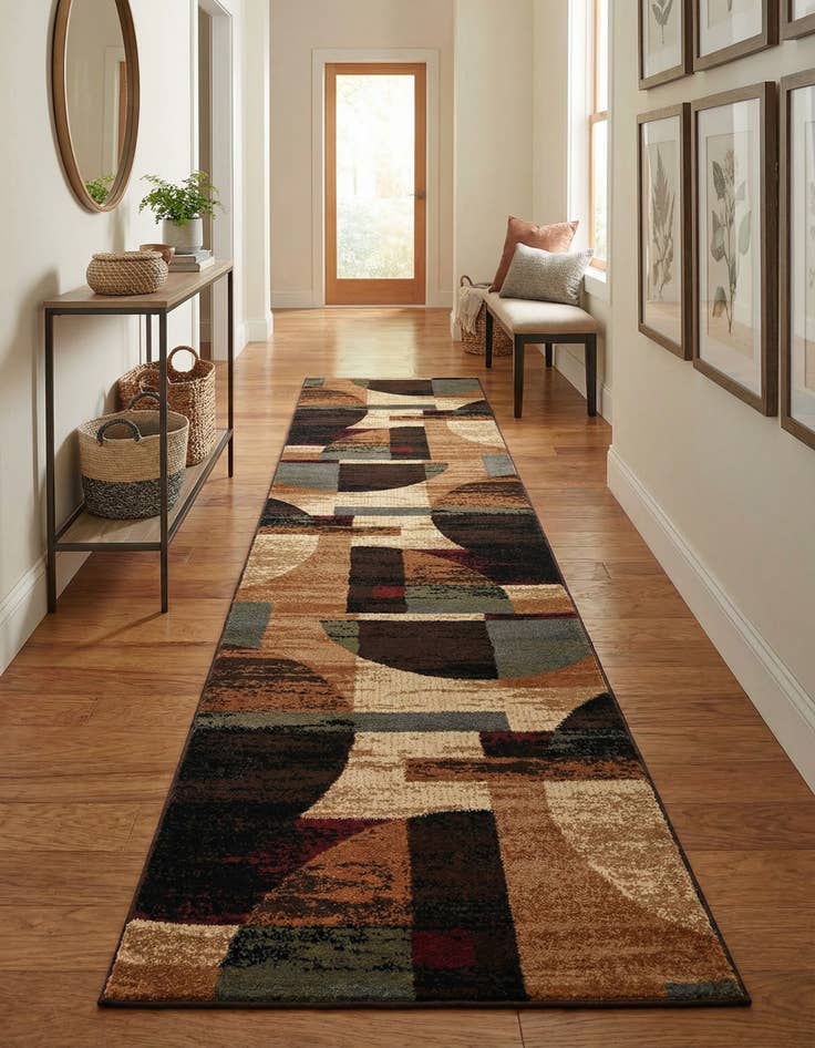 Detail image of 2' 7 x 12' Cafe Runner Rug