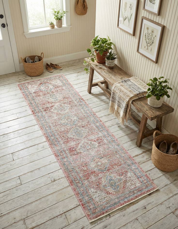 Detail image of 2' 7 x 10' Noble Runner Rug