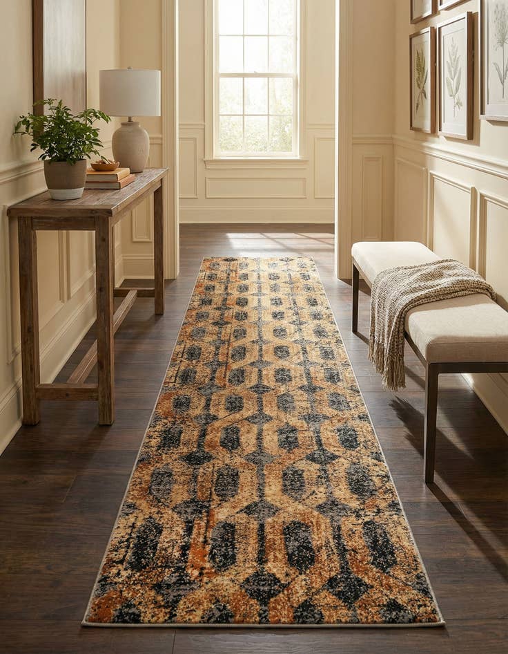 Detail image of 2' 7 x 14' Saturn Runner Rug