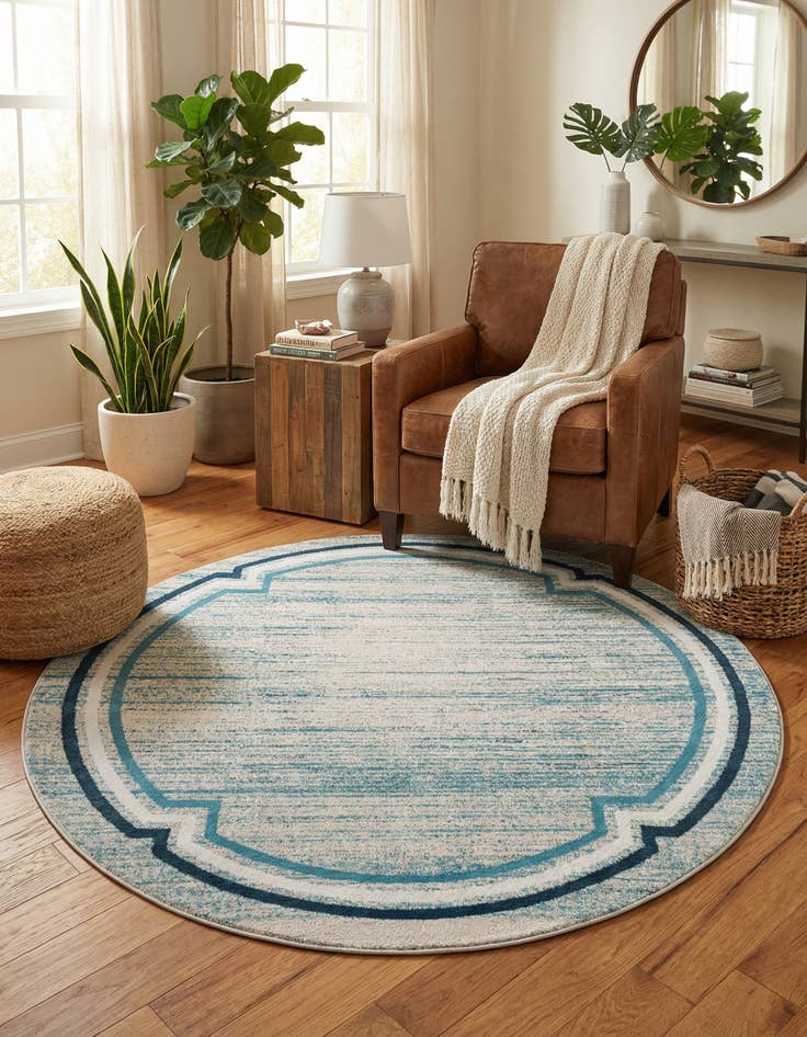 Detail image of 7' x 7' Oasis Round Rug