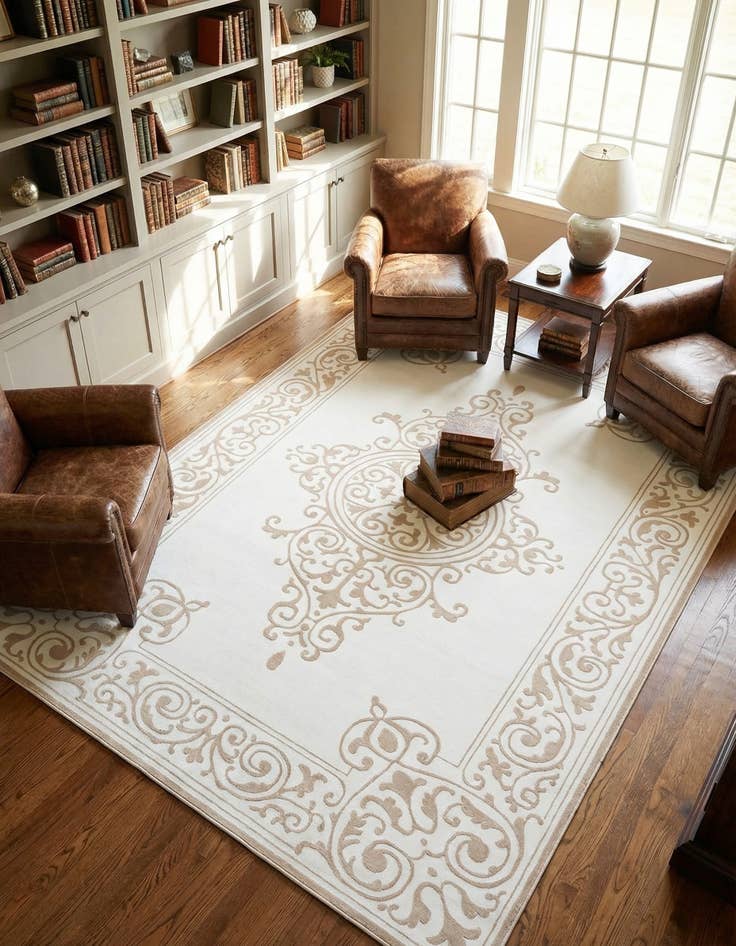 Detail image of 9' x 12' Hermitage Rug