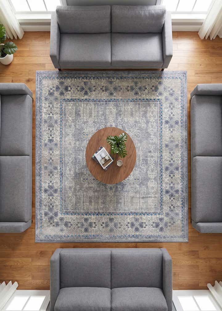 8' x 8' Viola Square Rug