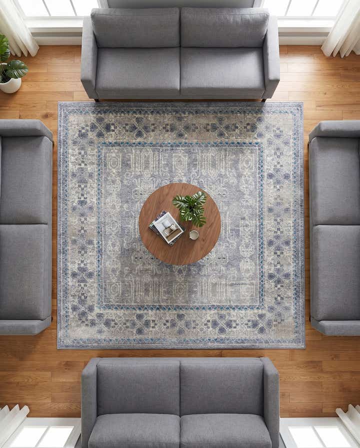8' x 8' Viola Square Rug