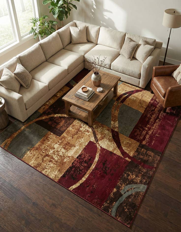 Detail image of 10' x 10' Cafe Square Rug