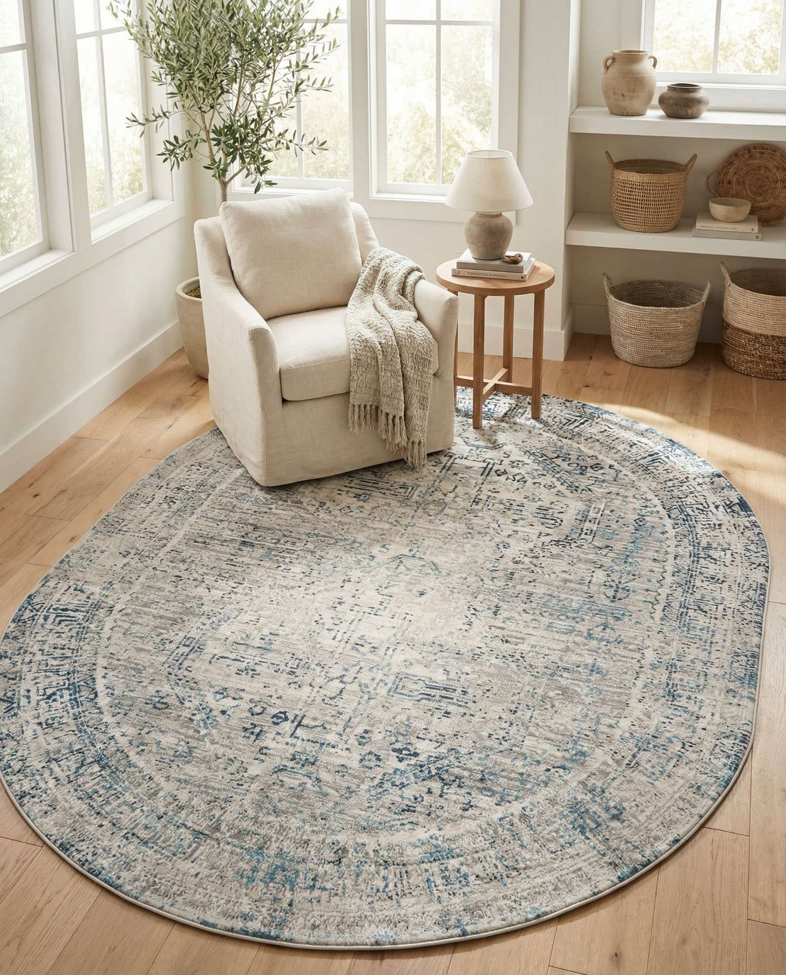 7' 10 x 10' Finsbury Oval Rug