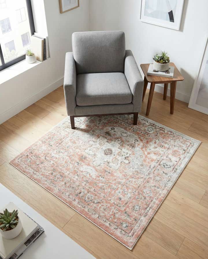 3' 3 x 3' 3 Madeline Vintage Square Rug