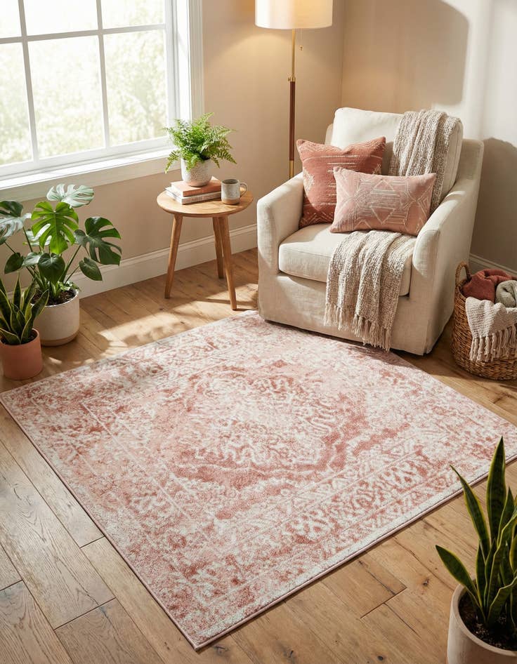 Detail image of 4' x 4' Oxford Square Rug