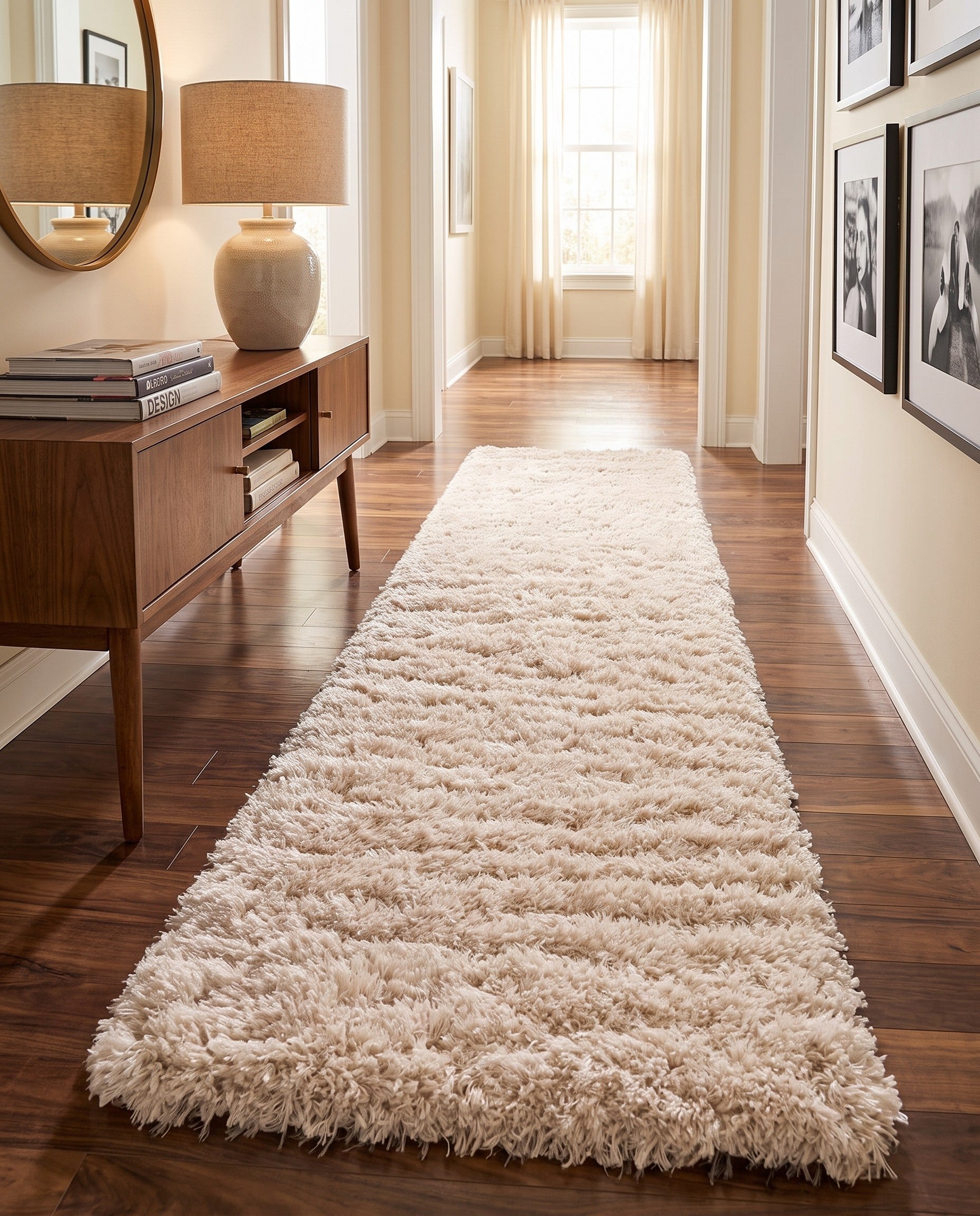 2' 7 x 12' Infinity Shag Runner Rug