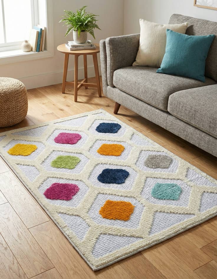 Detail image of 2' x 3'  Washable Aruba Indoor / Outdoor Rug