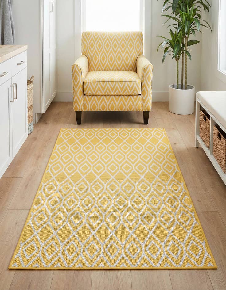 Detail image of 3' x 5' 3  Washable Jill Zarin Turks and Caicos Indoor / Outdoor Rug