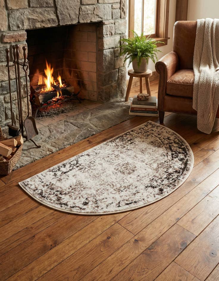 Detail image of 2' 2 x 3' 7 Monaco Hearth Rug