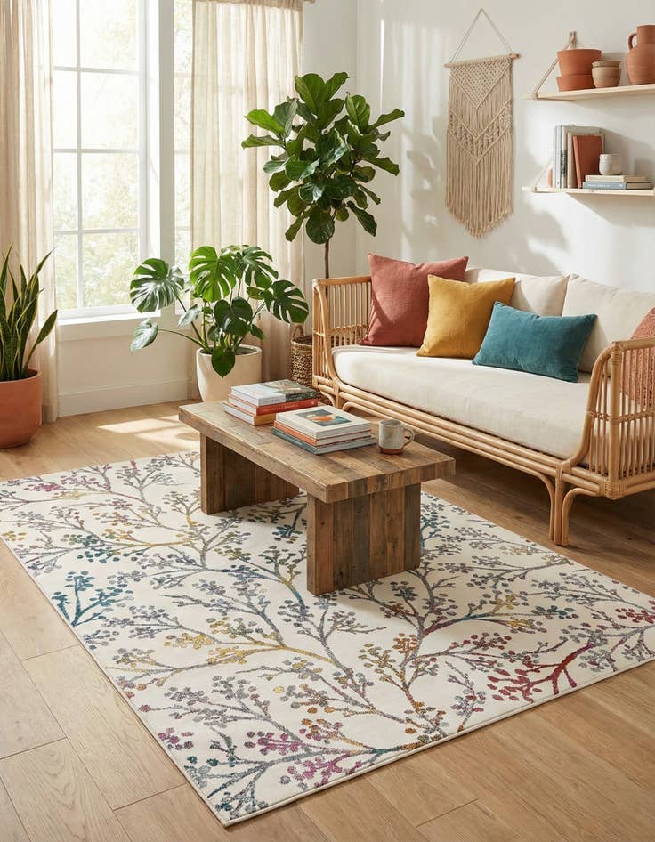 Detail image of 7' x 10' Blossom Rug