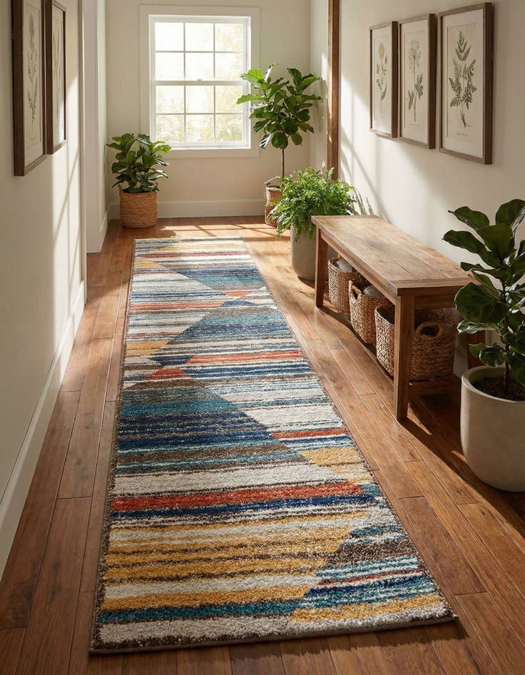 Detail image of 2' 7 x 13' Aramis Runner Rug