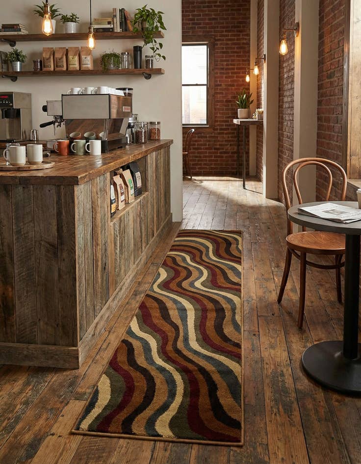 Detail image of 2' x 6' Cafe Runner Rug