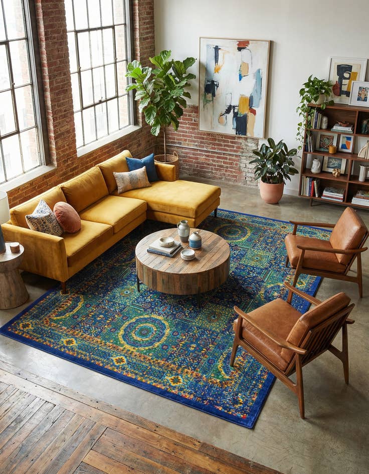 Detail image of 9' x 12' Calypso Rug