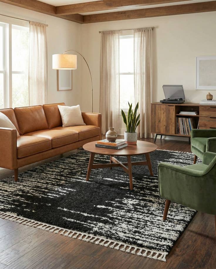 Detail image of 7' 10 x 10' Serenity Shag Rug