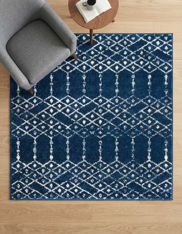 4' x 4' Paxon Trellis Square Rug