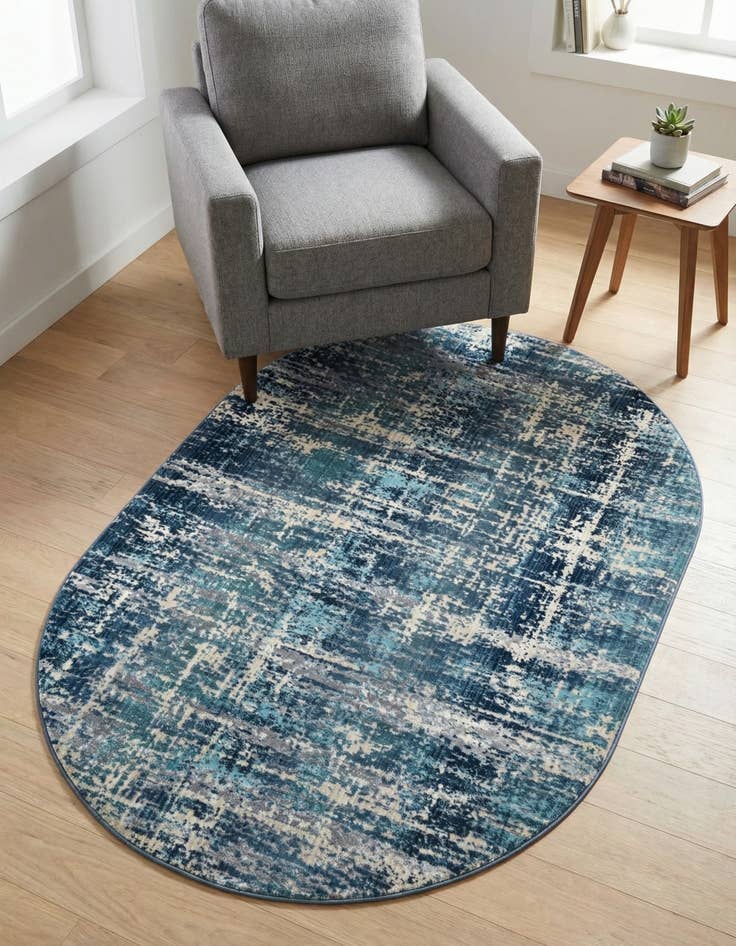 Detail image of 3' 7 x 5' 3 Malibu Oval Rug