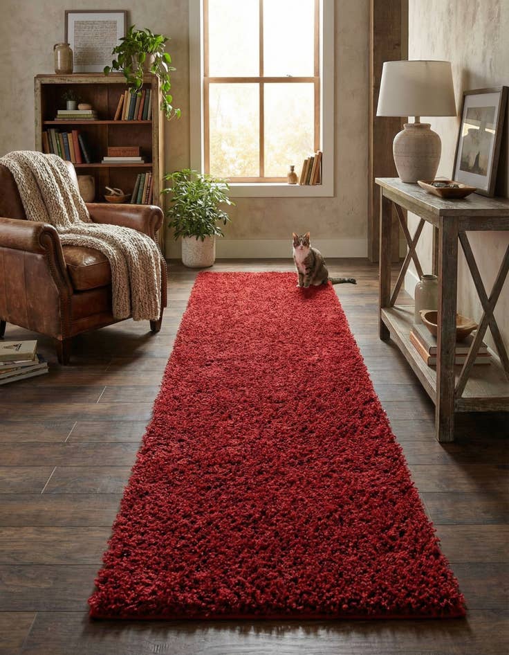 Detail image of 2' 6 x 10' Everyday Shag Runner Rug