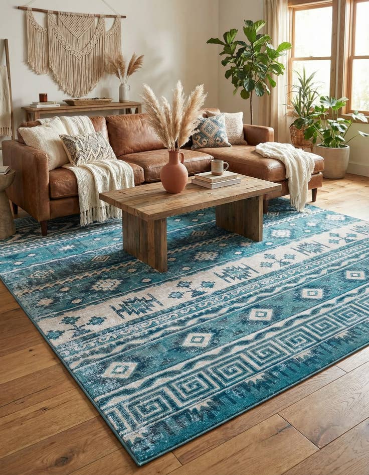 Detail image of 7' 10 x 10' Lucerne Rug