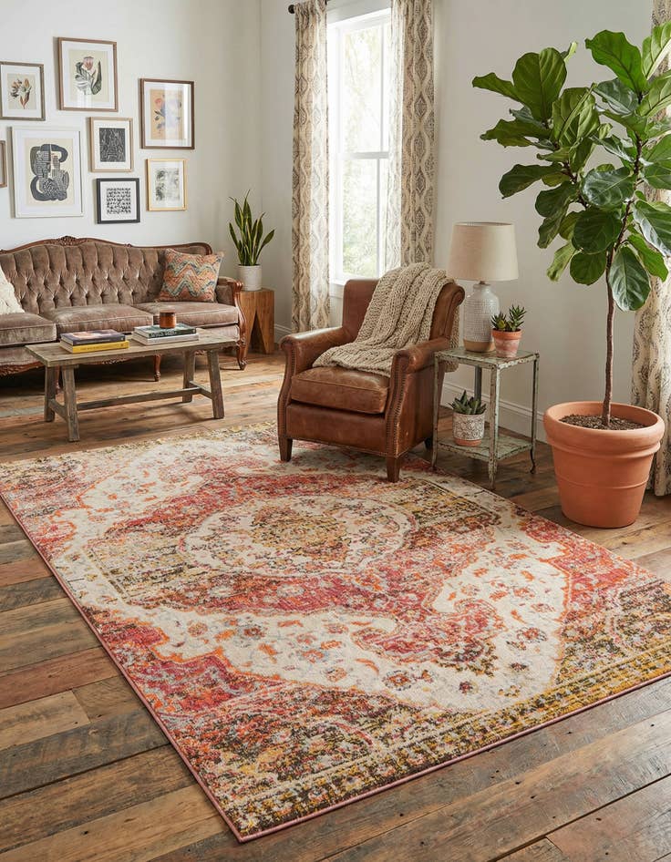 Detail image of 5' x 8' Oxfordshire Rug