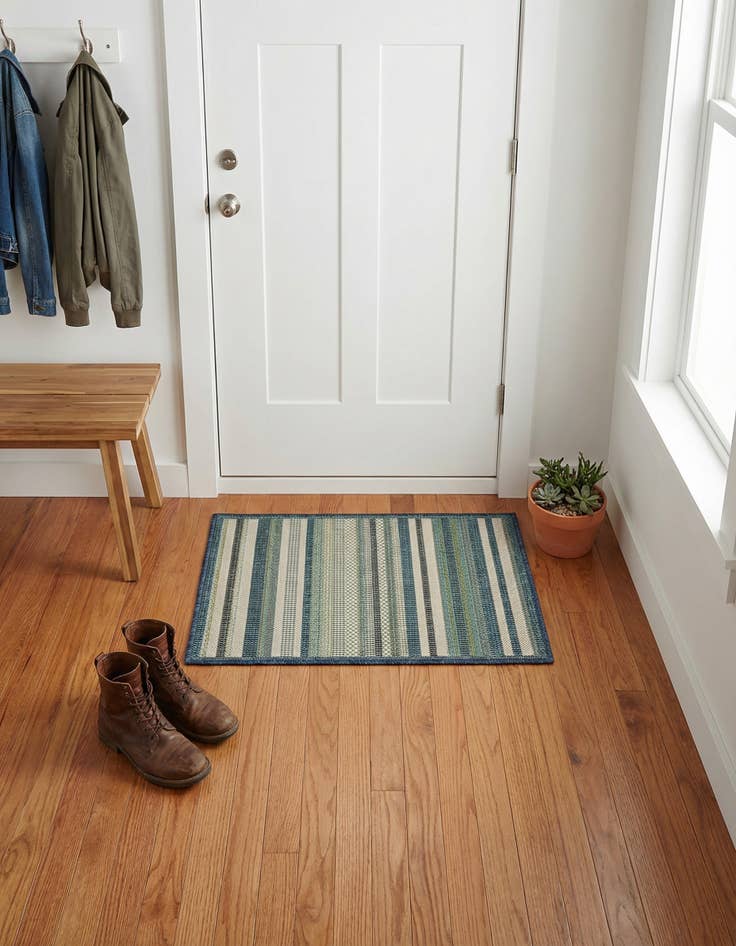 Detail image of 2' x 3' Washable Baja Indoor / Outdoor Rug