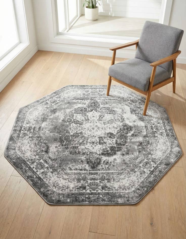 Detail image of 5' 3 x 5' 3 Monte Carlo Octagon Rug